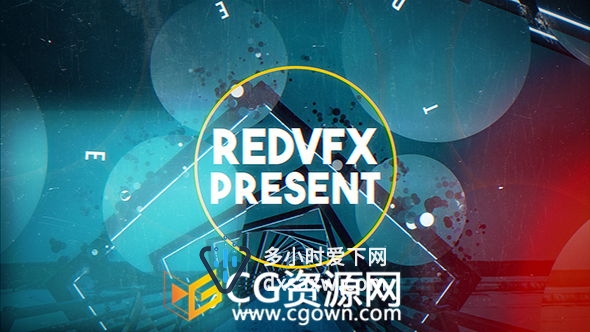 动态图形遮罩文字粒子飘动宣传视频AE模板 影像粒子分散特效回忆画面