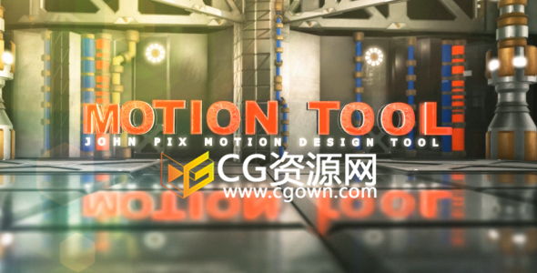 科幻高科技三维场景E3D模型包AE模板 应用程序APP演示视频推广