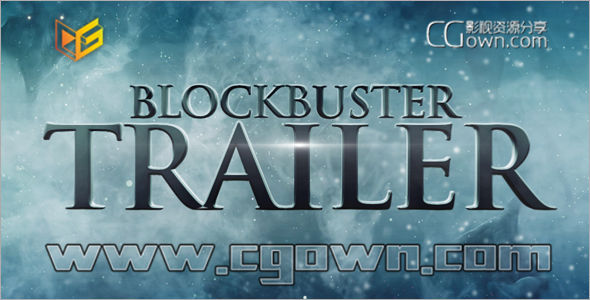 电影预告片或好莱坞电影宣传片 Blockbuster Trailer 7AE模板