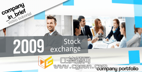 公司简介宣传片 VideoHive Company in Brief AE模板