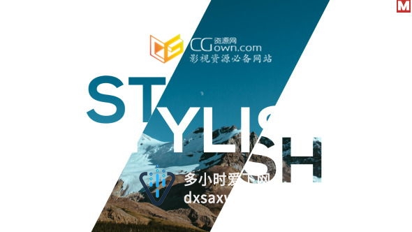 快速动态电影宣传片电视节目预告或家庭旅行照片相册视频 AE模板