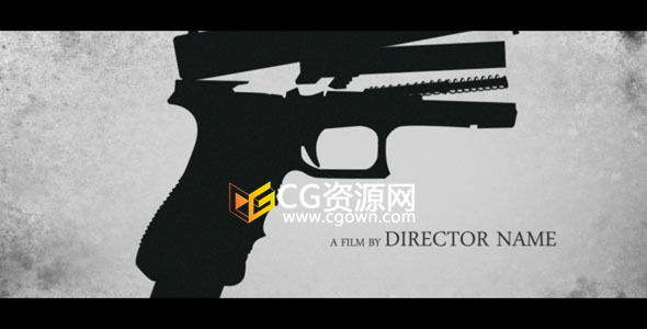 打击犯罪宣传片AE模板 案件调查惊悚预告片头视频