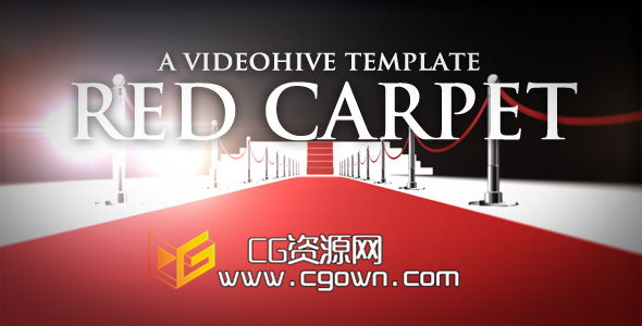 星光闪耀 红地毯 Videohive Red Carpet 233266 AE模板