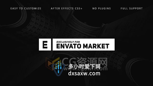 30种4K分辨率图形文本标题字幕动画AE模板 可以自定动画时长