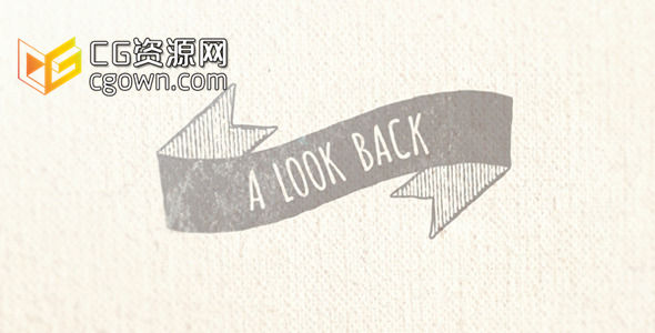 周年纪念 复古回忆相册 婚礼幻灯片 Videohive Look Back Photo Slideshow Maker AE模板