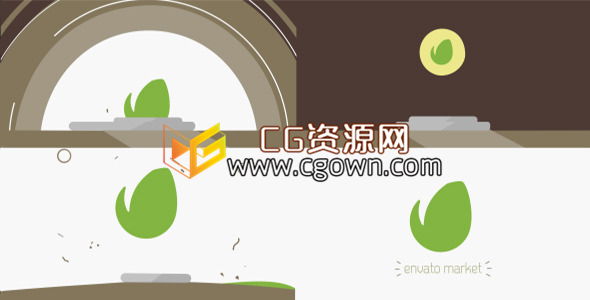 优雅简洁公司标志展示动画 Videohive Elegant Logo 8916206AE模板
