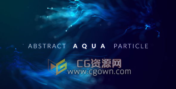 AE模板Particular工程粒子生长动画宣传片文字标题开场视频