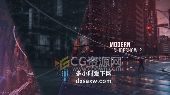 AE模板企业现代宣传片制作高科技灵感画面效果视频动画
