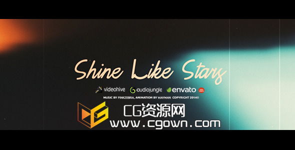 如群星照耀 Videohive Shine Like Stars 6624720 AE模板