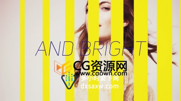时尚宣传片AE模板服装促销舞蹈培训班展示视频动画