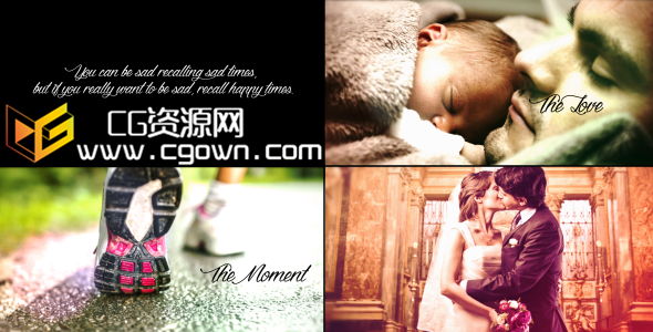 回忆幸福时光相册 Videohive Recall Happy Times AE模板