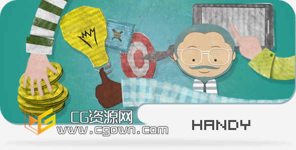 动画宣传和解释工具包 Videohive Handy Animated Promotional And Explaining Kit AE模板