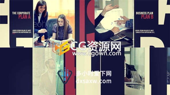 AE模板公司企业品牌宣传片客户服务展示时间表包装工程