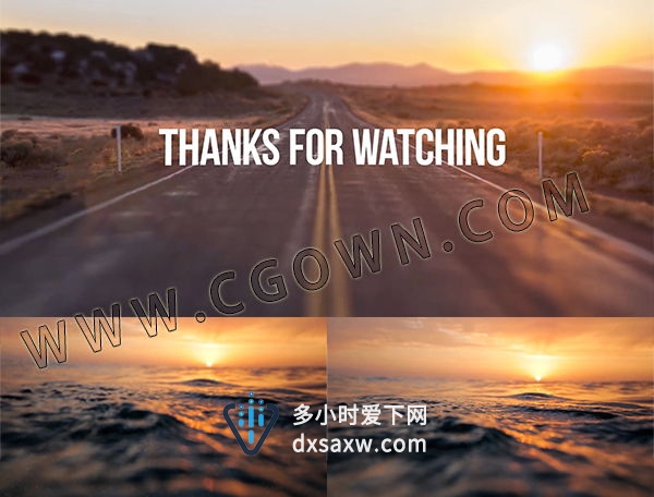 AE模板 图片转三维透视摄像机推拉动画景深粒子鱼眼文字跟踪运动
