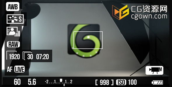 场记板标志开场 电影摄影工作室 Videohive Clapperboard Logo Opener AE模板