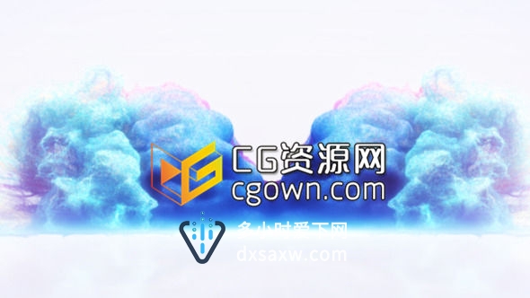 粒子碰撞标志片头 充满活力 Videohive Particle Collision Logo Reveal AE模板