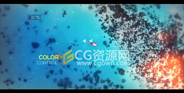 AE模板数字视差图片介绍故事宣传视频幻灯片制作工程