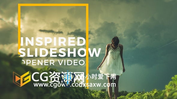 时尚宣传片视频AE模板 三维空间展示图片文字片头开场