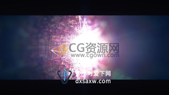 Trapcode Mir v.2工程演绎标志动画AE模板 三维粒子变形LOGO片头