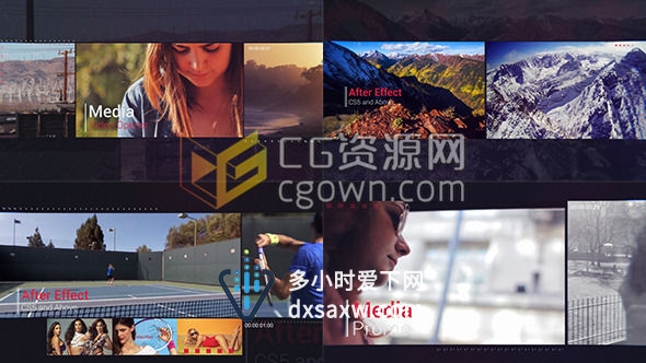 AE模板 世界旅行宣传预告片 纪录我的旅程城市景点视频宣传片
