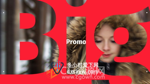 AE模板创意动感文字排版动画现代动态片头制作工程