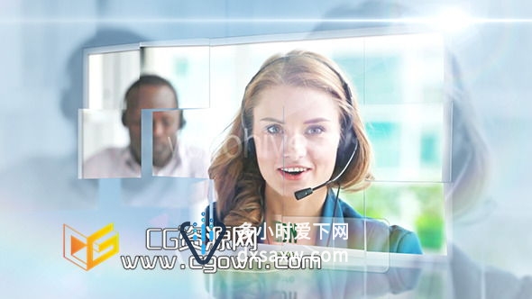 公司企业简约折叠式 Videohive Simple Folding Corporate AE模板