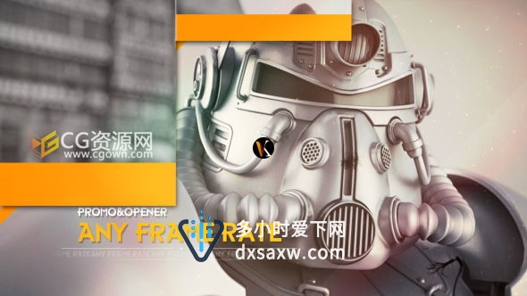 AE模板 复古漏光时尚风格展示照片回忆电子相册视频