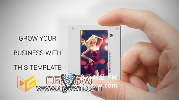 手持照片展示 Videohive Slides in Hand AE模板