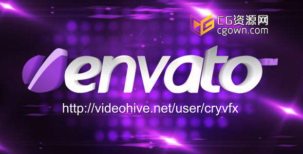 三维标志优雅片头 Videohive 3D Light Elegant Logo 155413AE模板