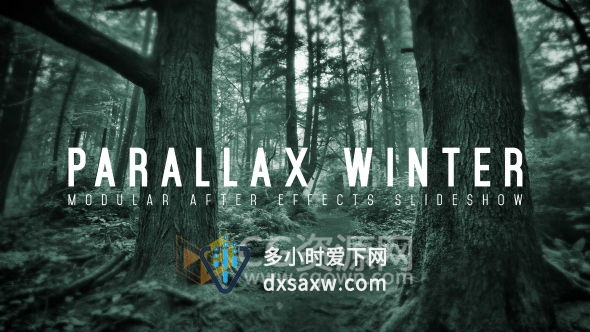E模板扭曲变形视差切换展示图文大气宣传视频动画