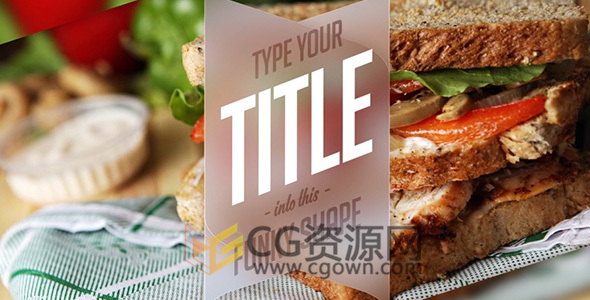 烧烤烹饪凉爽食物介绍字幕转场包装动画制作工程文件-AE模板下载