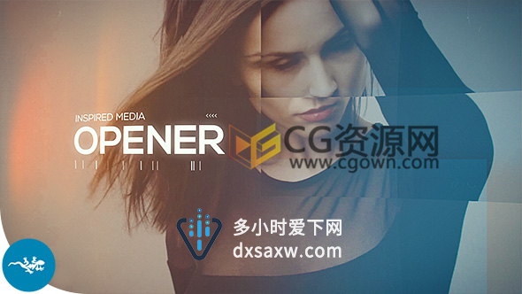 挺舒服过渡动画效果宣传片可用于一切视频介绍AE模板