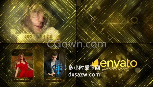 2019新年晚会年会视频动画制作颁奖盛典表演典礼宣传包装-AE模板下载