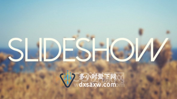 折叠翻转滑动动画效果制作照片幻灯片视频效果-AE模板下载