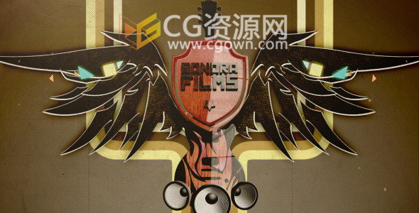 复古风格摇滚娱乐音乐会事件节日视频制作飞溅条纹动画-AE模板