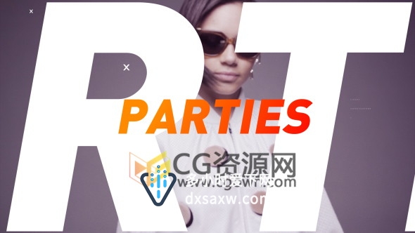 大气文字遮罩时尚时装周宣传视频制作-AE模板下载