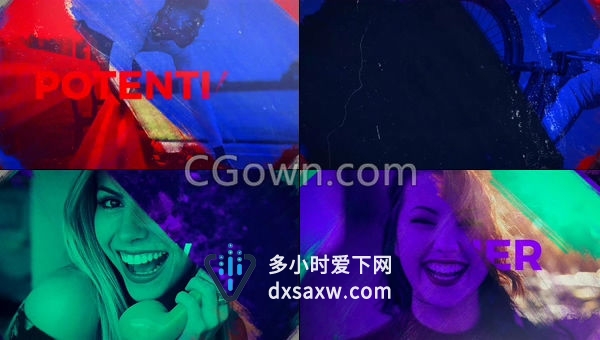 笔刷油漆擦除手绘灰尘画笔效果LOGO标志片头动画-AE模板下载