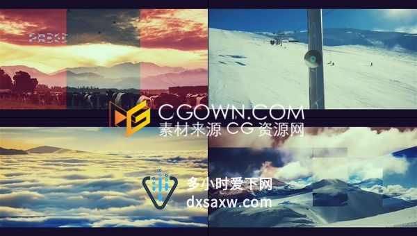 创意旅行视频制作现代简约动态介绍城市纪录片体育赛事教育-AE模板下载