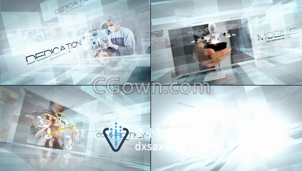 世界博览会公司商业展示未来企业宣传片视频制作-AE模板下载