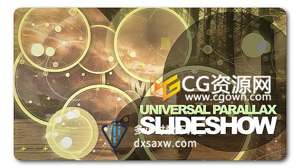 AE模板图形元素遮罩展示图片开场宣传视频动画