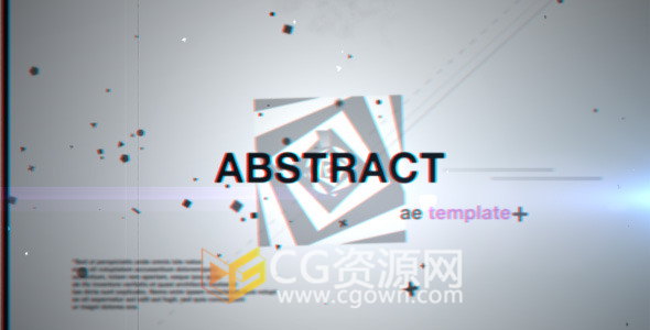 动感闪光对焦效果制作宣传视频开场动画-AE模板下载