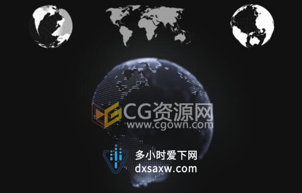 300多HUD全息高科技科幻UI图形动画效果素材-AE模板工程