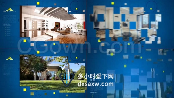 房地产项目宣传建筑公司在线推广视频广告-AE模板下载