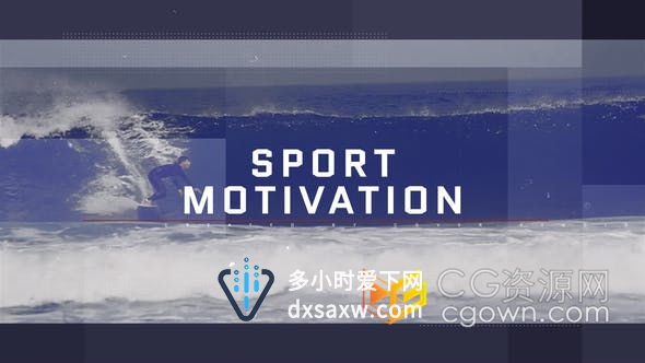 极限运动健身体育项目音乐宣传时尚电视节目开场片头-AE模板下载