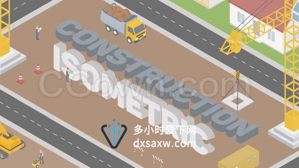 3D建筑构造工程设计安装房屋公寓住宅房地产开发改造规划动画工具包-AE模板下载
