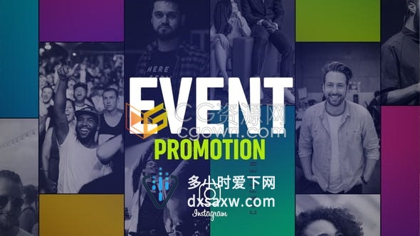 事件介绍派对宣传片杂志宣传公司会议演示极限运动开场视频效果-AE模板下载