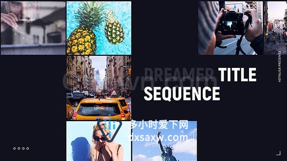 商业公司快速推广图文幻灯片标题序列宣传片-AE模板下载