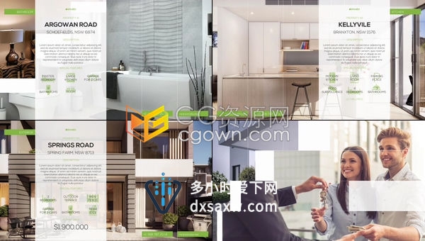 房地产宣传广告住宅公寓室内装修订制包装视频展示-AE模板下载