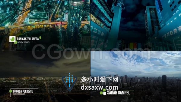现代简约创意动态标题动画公司会展商务活动宣传视频包装-AE模板下载