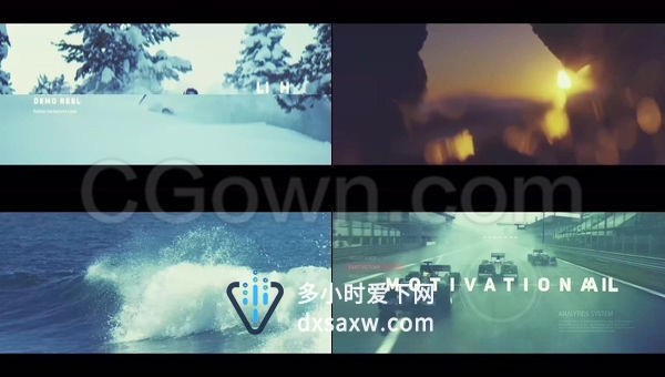 通用过渡演示体育赛事旅途留念宣传视频包装预告片-AE模板下载